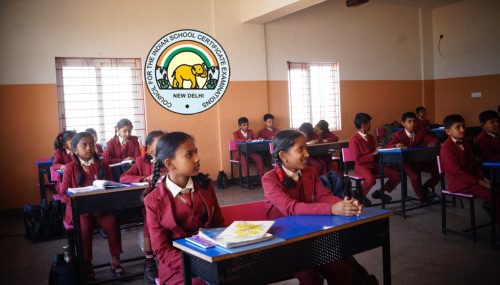 The school is affiliated to the Council for the Indian School Certificate Examinations (CISCE), New Delhi and follows the ICSE curriculum.